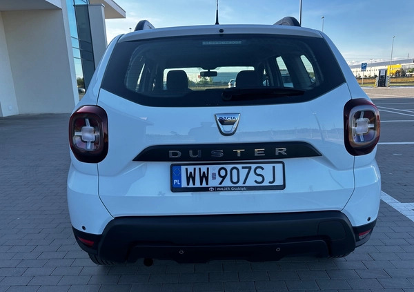 Dacia Duster cena 59000 przebieg: 81306, rok produkcji 2020 z Barwice małe 326